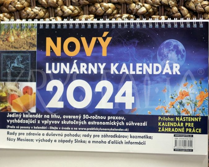 Lunárny kalendár 2024 Krystalia